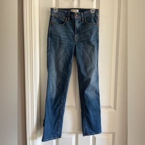 Madewell Stovepipe straight Crop Jeans 24